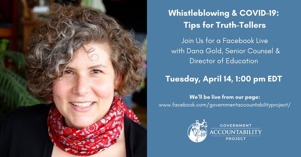 Whistleblowing & Covid-19: Tips for Truth-Tellers 
