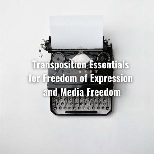 EU Directive: Transposition Guide for Media Freedom