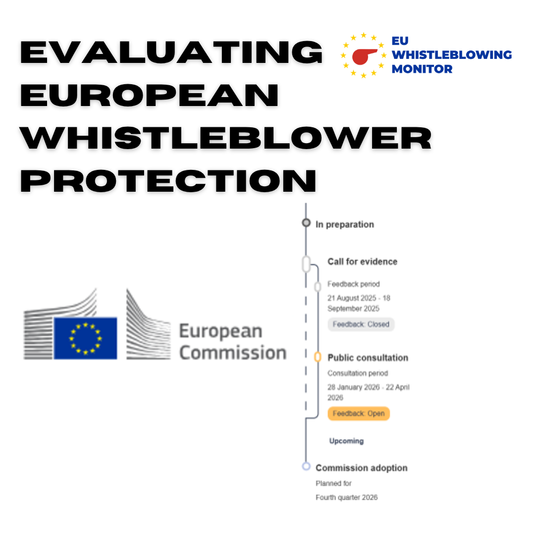 Evaluating European Whistleblower Protection