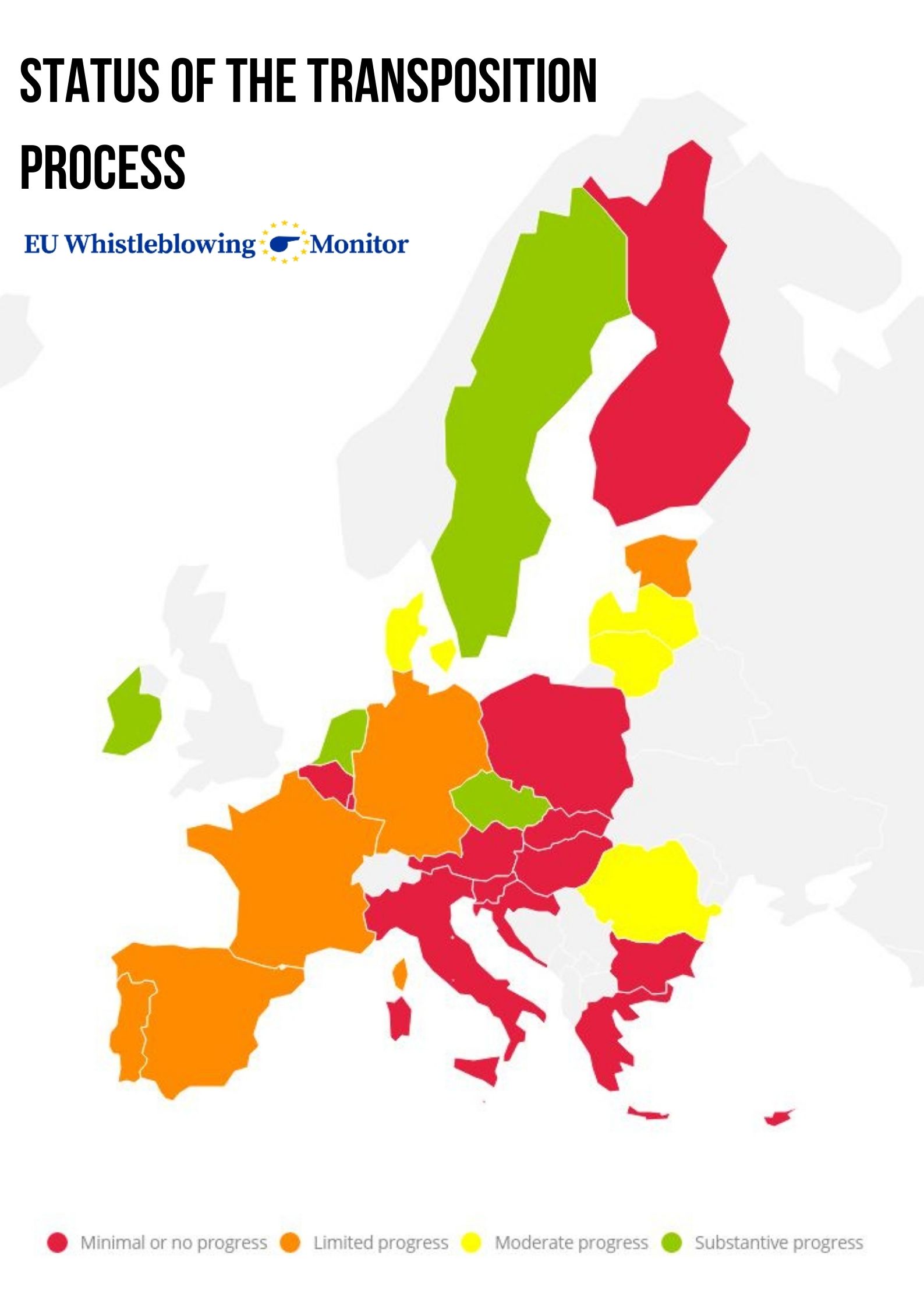 Progress update: Are EU Governments taking whistleblowing protection seriously?