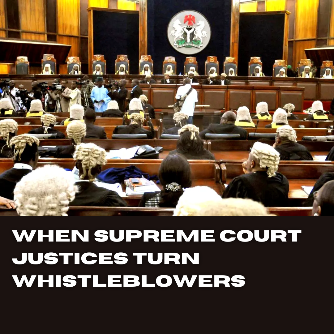 When Supreme Court Justices Turn Whistleblowers