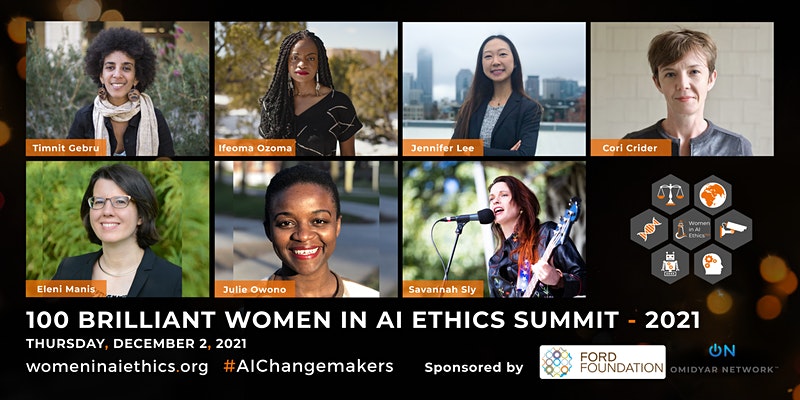 100 Brilliant Women in AI Ethics - Annual Summit 2021