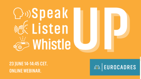 Speak, Listen, Whistle UP - Guide on internal whistleblowing channels 