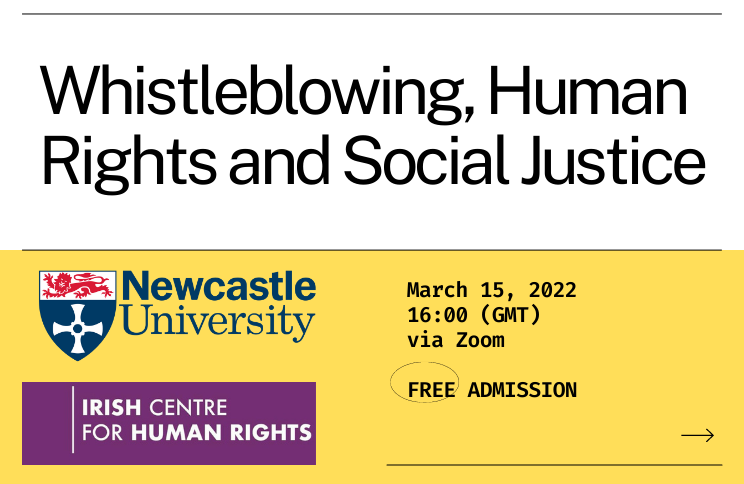 Whistleblowing, Human Rights and Social Justice