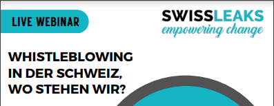 Whistleblowing in Switzerland, where do we stand?