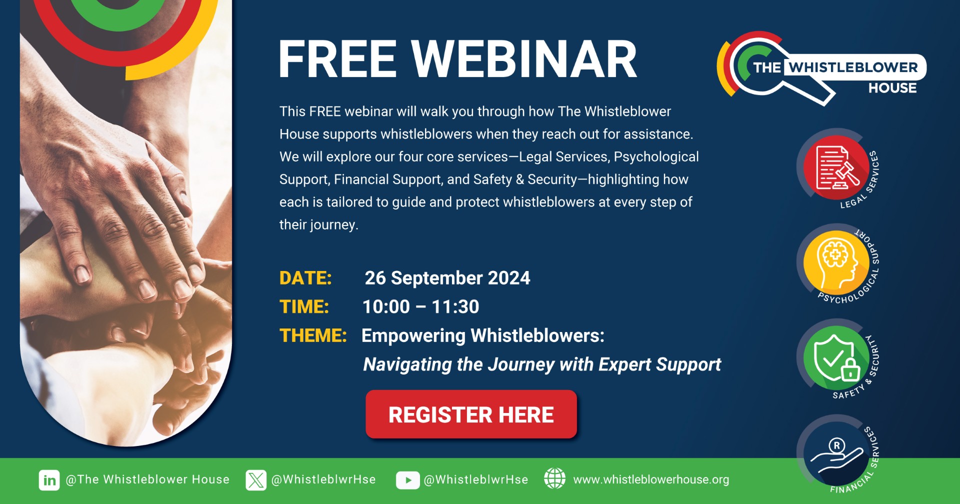 The Whistleblower House: FREE Webinar